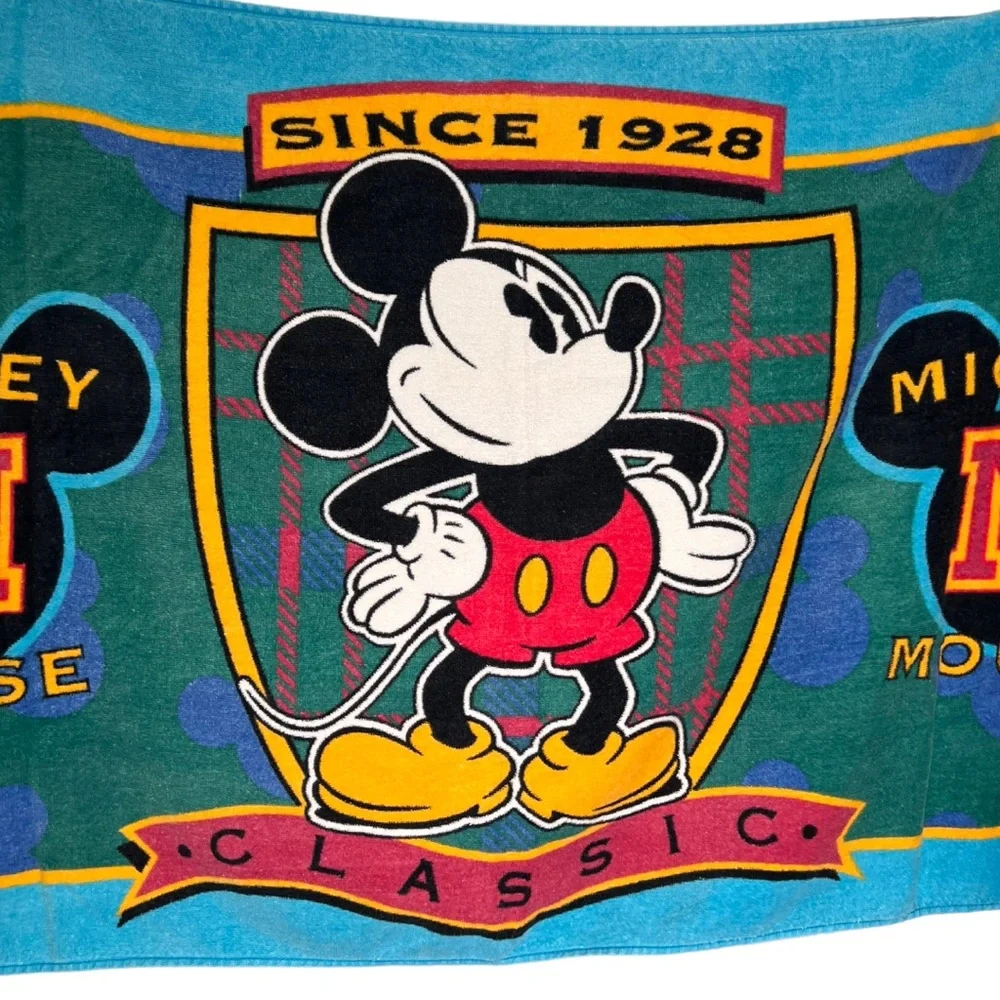 Vintage Disney Mickey Mouse Towel